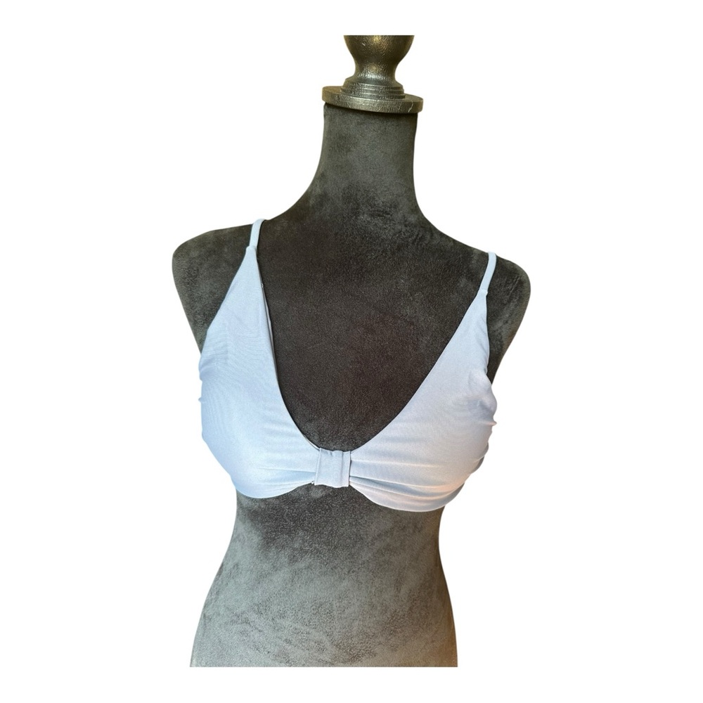 ZAFUL High-Leg Bikini Swimsuit – Size 4 | Gray | New with Tags - Picture 3 of 10